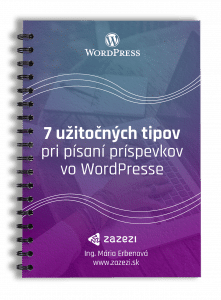 Ebook - 7 užitočných tipov pri písaní príspevkov vo WordPresse