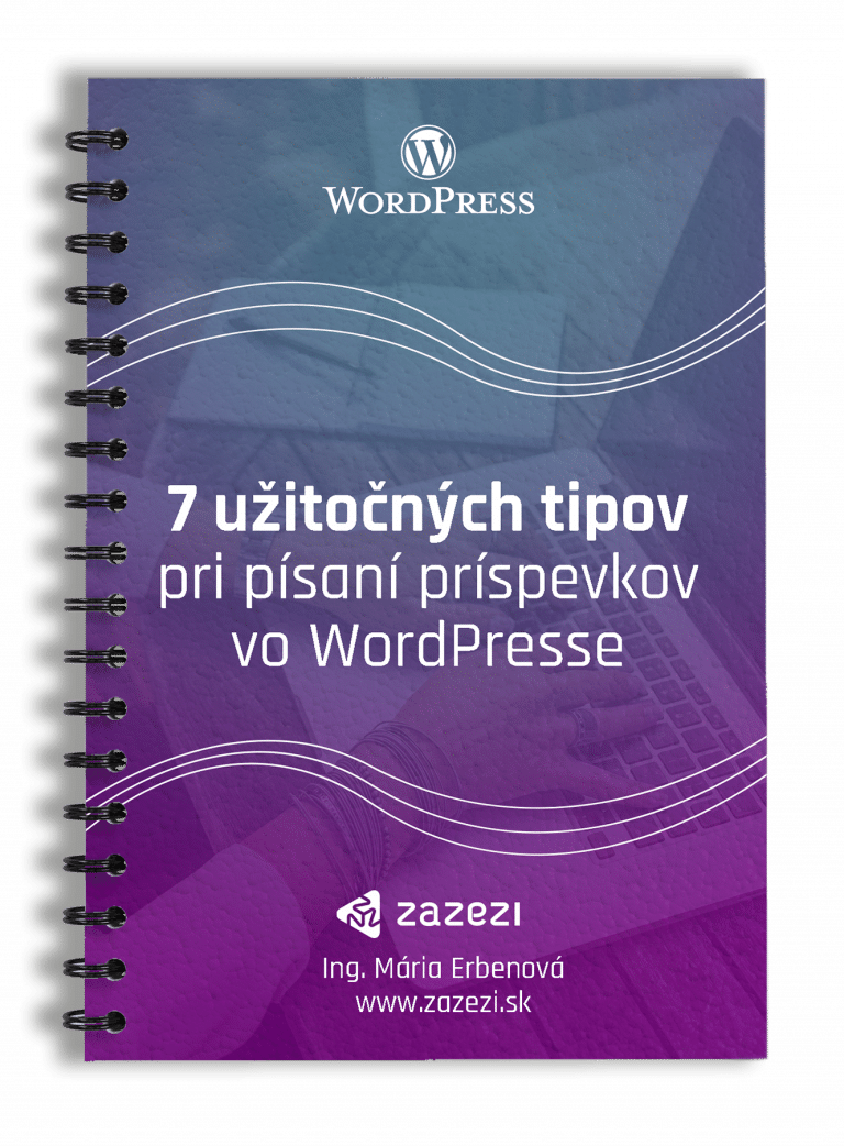 Ebook - 7 užitočných tipov pri písaní príspevkov vo WordPresse